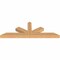 Ekena Millwork Saratoga Smooth Timber Gable Bracket, Western Red Cedar, 84"W x 28"H x 5 1/2"D x 5 1/2"F, 8/12 Pitch GBW084X28X0606SAR00SWR - alternate 4